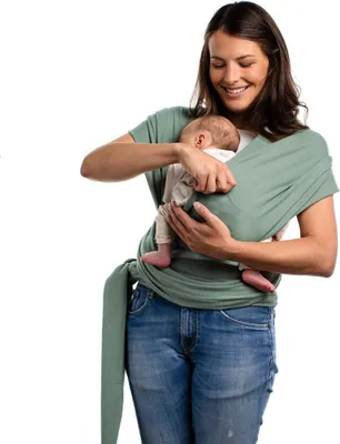 Obrázok produktu pre BOBA Wrap Šatka na nosenie detí, zelená