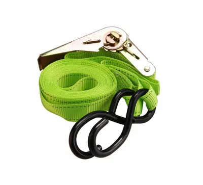 Immagine prodotto di Cinghia di bloccaggio a cricchetto con ganci, 5m x 25mm, max. 500kg
