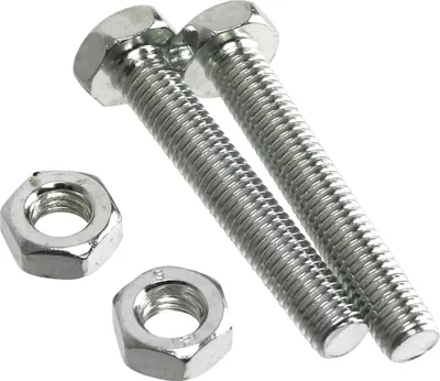 Produktbild von MASTERPROOF, Gewindeschrauben Set, M8x50, DIN 933, SW13, 2 St
