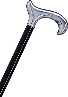 Produktbild von Chrom-Derby ergonomischer Holzstock