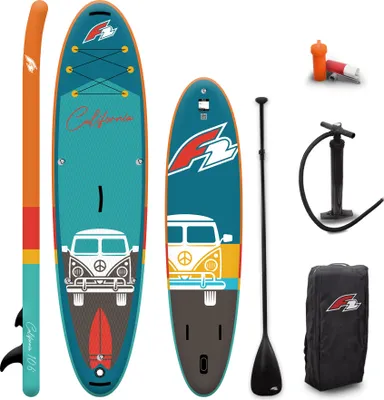 Produktbild von F2 Stand up Paddle Board CALIFORNIA - HFT SUP 11,6 Türkis 2025