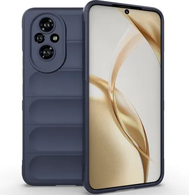 Produktbild von Handyhülle für Honor 200 Weich TPU Silikon Stossfest Anti-rutsch Hülle Dunkelblau