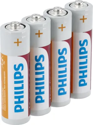 Immagine prodotto di Set: 4 batterie AA in carbonio zinco, 1,5 V