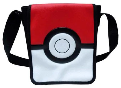 Zdjęcie produktu dla POKÉMON torba na ramię Pokeball, 20 x 6 x 16 cm