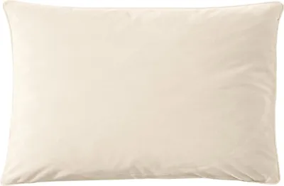 Produktbild von Pichler Velours uni Kissenhülle 2er Set 44 x 28 cm MELVA Rechteck wollweiss