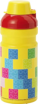Produktbild von LEGO Trinkflasche BRICK PATTERN 390 ml gelb