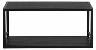 Zdjęcie produktu dla Półka ścienna FLINT, 40 cm - czarna