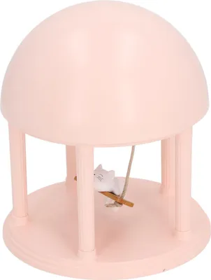 Imagen del producto de Lámpara de noche con forma de gato, con función de luz ambiental, atenuable, con proyección de dibujos animados, y altavoz integrado, ideal para mesitas de noche, perfecta como regalo de cumpleaños para el dormitorio, color rosa. Voltaje: 5V