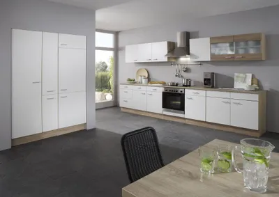 Produktbild von Seitenschrank - Eiche Sonoma Nachbildung - 50 x 200 x 60 cm - 3 Einlegeböden