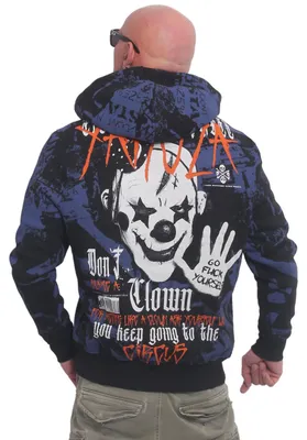 Produktbild von Yakuza Herren Circus Kapuzenpullover, Schwarz, M