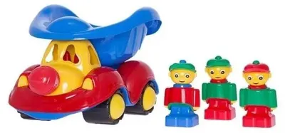 Produktbild von Pajacyk-Auto mit Figuren MIX – Hemar Family