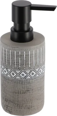 Produktbild von Tendance Seifenspender 160 ml grau 6,1 cm x 6,1 cm x 16 cm Zement