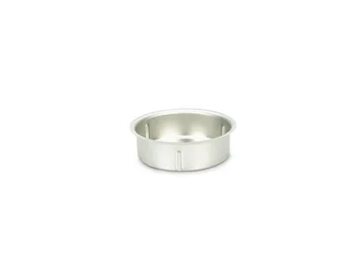 Produktbild von Teelichthalter in Silber/Metall, Größe frei wählbar mit Ø zwischen 40 und 70mm | Teelichttüllen, Größe:Ø 60 mm | 50 Stück