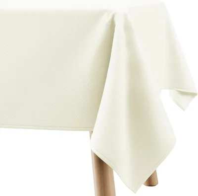 Produktbild von Tischdecke Modern Fleckenabweisend Rechteckig 140x200 cm Elegante Beige