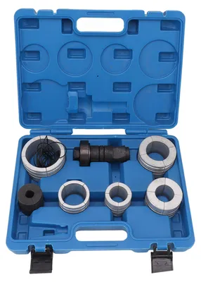 Image de Kit d'outils pour élargisseur de tuyau d'échappement de 28 mm, 1-5/8 à 4-1/4 pouces, élargisseur de silencieux, kit automobile pour tuyau d'échappement