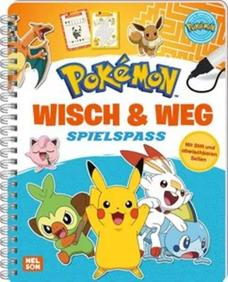 Produktbild von Pokémon Activity-Buch: Wisch & Weg - Spielspaß