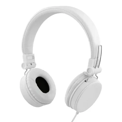 Immagine prodotto di Cuffia STREEZ, microfono, 1 pulsante, 1,5 m, bianco