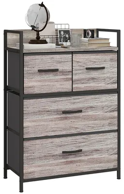 Obrázek produktu pro Úložné boxy, kompaktní design, industriální styl, ŠEDÁ