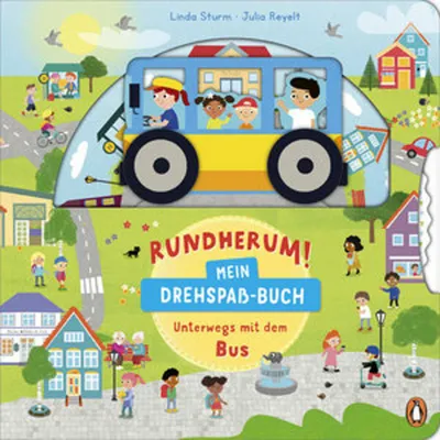 Produktbild von Rundherum! Mein Drehspaß-Buch - Unterwegs mit dem Bus