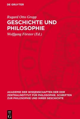 Produktbild von Geschichte und Philosophie
