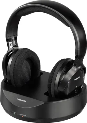 Produktbild von Thomson WHP3001BK, Kabellos, 20 - 20000 Hz, Musik, Kopfhörer, Schwarz