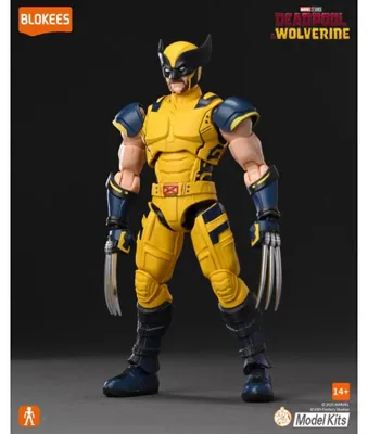 Produktbild von Dickie Blokees Marvel Wolverine Bausatz bewegliche Figur 101 Teile 201122022