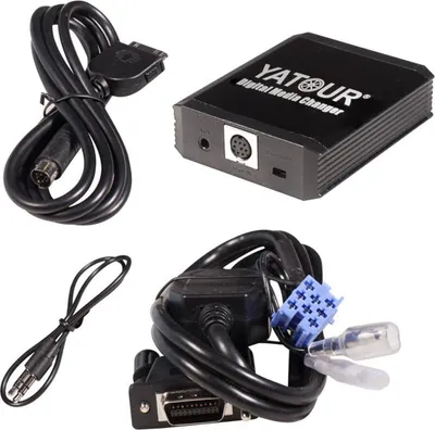 Produktbild von Yatour Adapter für iPhone, iPod, iPad, AUX, MP3, kompatibel mit RD3