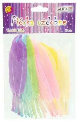 Produktbild von Piórka, 15 cm, 40 Stück - Aliga