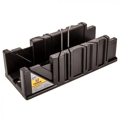 Image de TOPEX tiroir de coupe, plastique, 250 x 65 x 60 mm, angle de coupe : 22,5°, 45° (vertical et horizontal), 90°, plastique