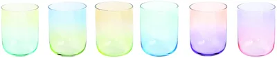 Image de Set de six verres Rainbow