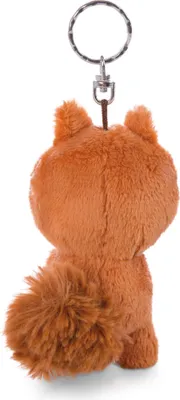 Produktbild von NICI 47692 Schlüsselanhänger Glubschis Eichhörnchen Squibble 9cm Grün Braun