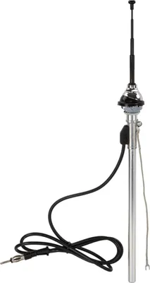 Obrázok produktu pre Univerzálna pasívna teleskopická anténa AM/FM, čierna, Ø 38 mm