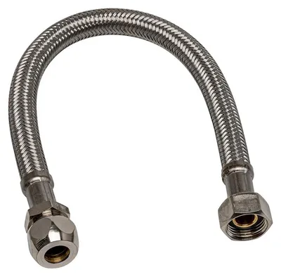 Obrázok produktu pre Sturotec flexibilná hadica, pripojenie 3/8", spojka na zacvakávanie, dĺžka 30 cm