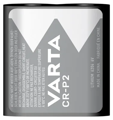 Productafbeelding van Varta Professional Lithium Foto Lithium Batterij CRP2, 6V (verpakking met 1 stuk)