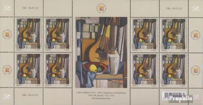 Produktbild von Briefmarken Estland 2012 Mi 748Klb Kleinbogen (kompl.Ausg.) postfrisch Kunst