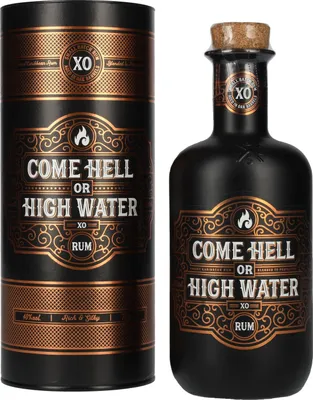 Produktbild von Come Hell or High Water XO Rum 40% Vol. 0,7l in Geschenkbox