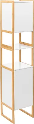 Obrázok produktu pre Eazy Living Kúpeľňová vysoká skrinka Baptiste White
