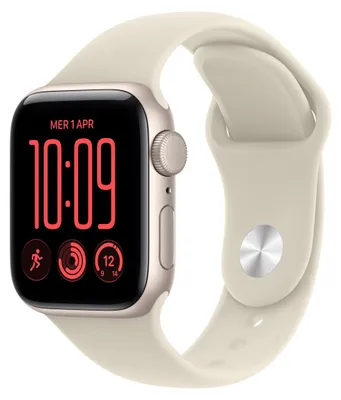 Obrázek produktu pro Apple Watch SE (3nd generation) , OLED, Dotyková obrazovka, 64 GB, Wi-Fi, GPS, 26,3 g