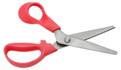Produktbild von Pinke Zackenschere 17,8 cm für Rechtshänder, feine Stoffe, Papier & Pappe