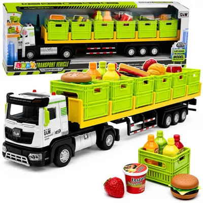 Immagine prodotto di Camion verde per il trasporto di alimenti 1:40