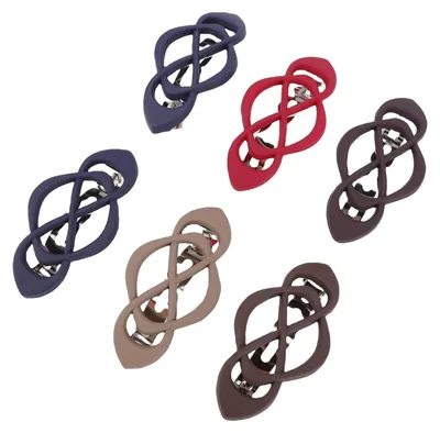 Imagen del producto de Juego de 6 pinzas para el pelo vintage francesas