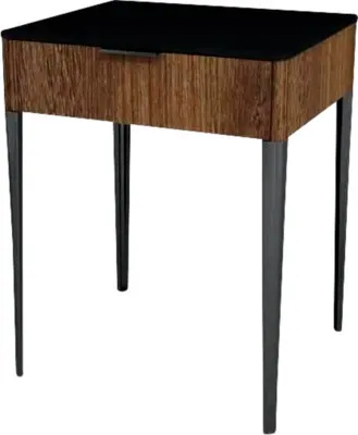 Produktbild von Devo Waschtischunterschrank mit 1 Schublade Lotos BxHxT 60 x 76 x 53 cm Frontfarbe bronze e x pressive oak