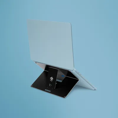 Image de R-Go Laptopständer 10"-22" Max.5KG Riser             schwarz
