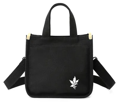 Immagine prodotto di Borsa a tracolla in tela per donna, con manici multifunzionali