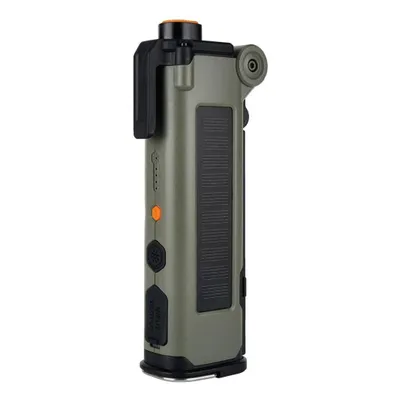 Produktbild von Tekoo Hammer Auto Notfallhammer & LED Arbeitsleuchte, Solar, Magnet, Gurtmesser