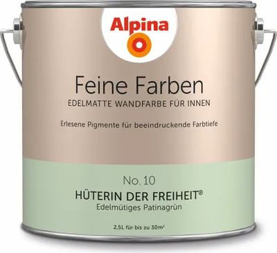 Produktbild von Alpina Feine Farben No. 10 Hüterin der Freiheit 2,5 L edelmütiges patinagrün edelmatt