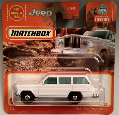 Image de Matchbox 2024 - 1964 Jeep Wagoneer [Blanc] weiß 38/100