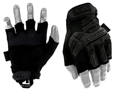 Produktbild von M-Pact Fingerlose Handschuhe in Schwarz (XL)
