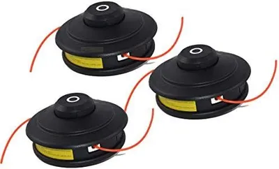 Produktbild von 3 X Profi Doppelfadenkopf Tippautomatik Spule/Fadenspule kompatibel mit Fuxtec Motorsense