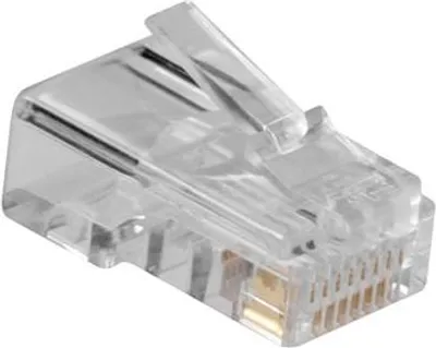 Zdjęcie produktu dla ACT TD108M, RJ-45, Przezroczysty, Kopolimer akrylonitrylo-butadieno-styrenowy (ABS), Nikiel/Złoto, 1000 V, 1,5 A